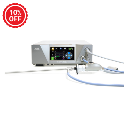 kaufen Tuyou 4K Coaxial Dual Endoscope Camera System LED Cold Light Source for Laparoscopy Hysteroscopy on-line-Fertigung