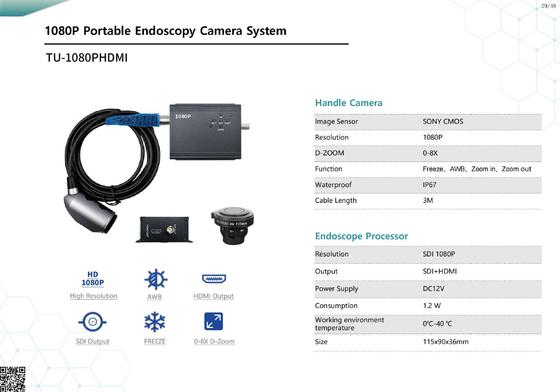 kaufen TUYOU TU-1080 1080P Portable Medical Endoscope Camera with HDMI/SDI on-line-Fertigung