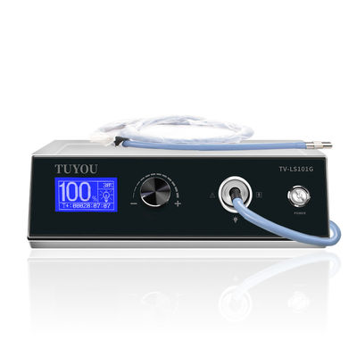 120W Endoskopie Chirurgie LED medizinische kalte Lichtquelle mit Endoskop Glasfaserkabel